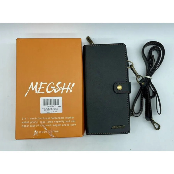 Wallet Case For Samsung Galaxy S23 Ultra Multi Function Detachable Magnetic - Picture 2 of 10